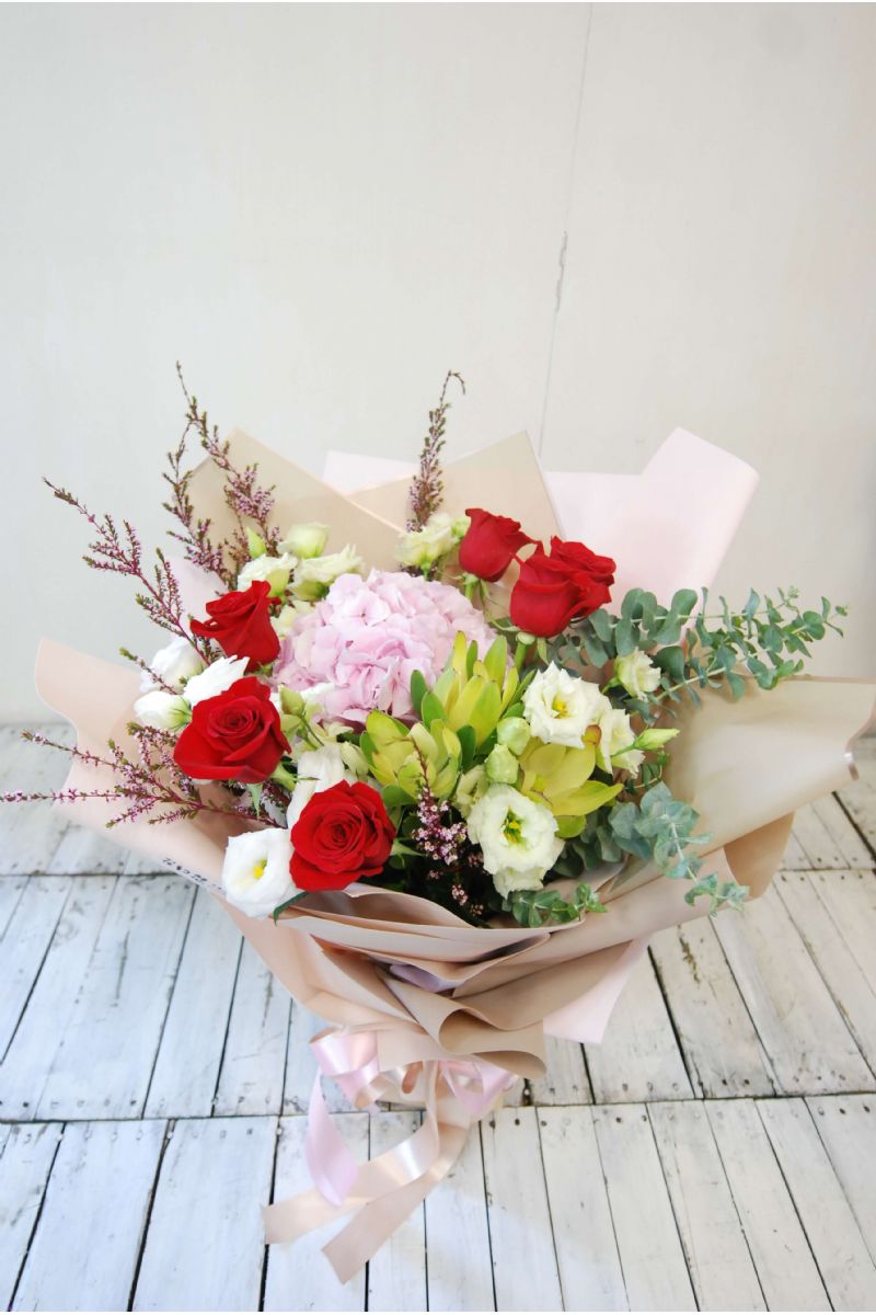 優雅繡球花束Elegant Hydrangea Bouquet